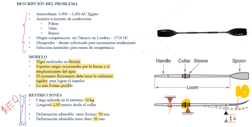 Caso de estudio remo de competición